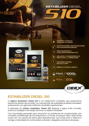 Deex Estabilizer Diesel S10