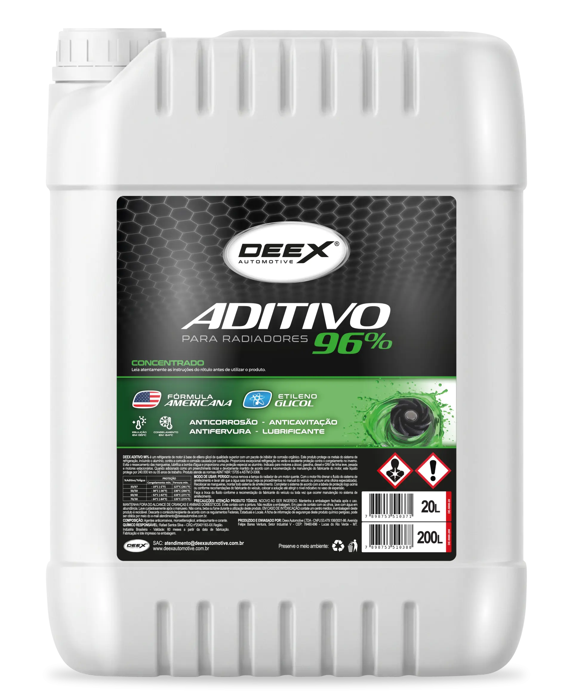 DEEX ADITIVO 96%